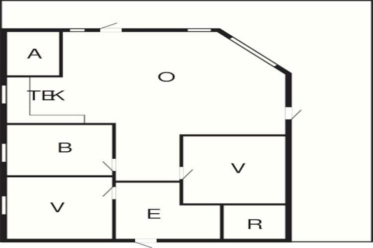 6 Person Holiday Home In Knebel Orby Bagian luar foto