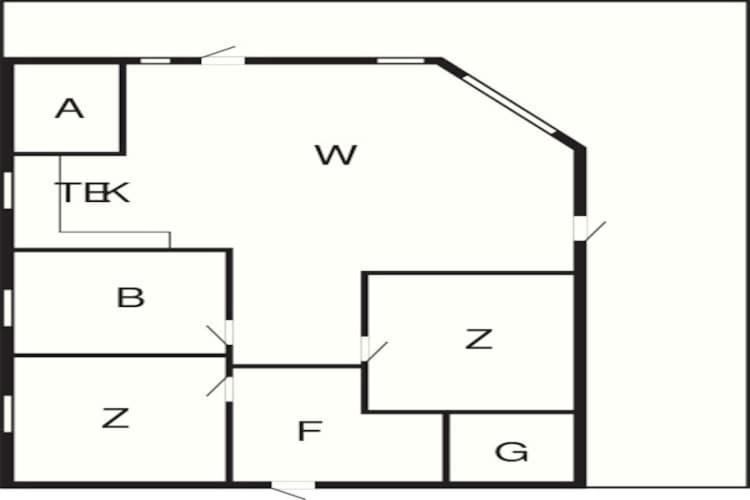 6 Person Holiday Home In Knebel Orby Bagian luar foto