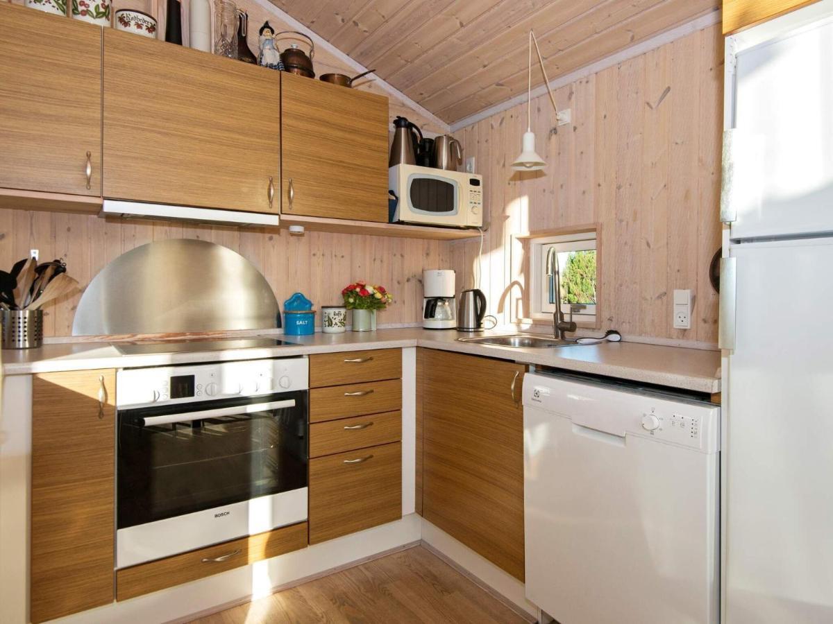 6 Person Holiday Home In Knebel Orby Bagian luar foto