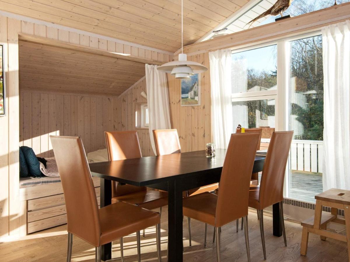 6 Person Holiday Home In Knebel Orby Bagian luar foto